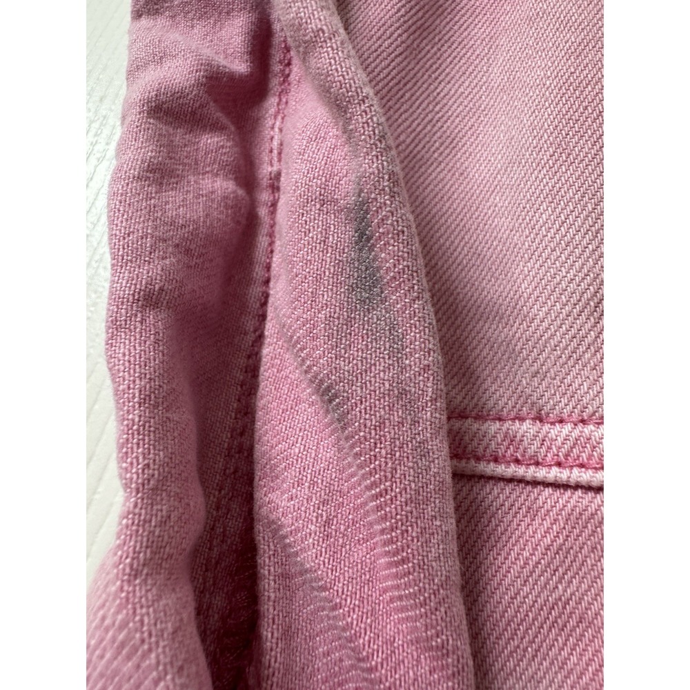 Blanknyc Pink Cotton Button Front Romper, Size XS PREOWNED‎ - Picture 7 of 14
